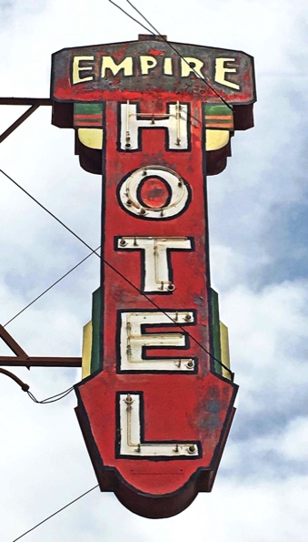 Empire Hotel in Wenatchee WA, Wenatchee WA, Wenatchee Wash., iPhone 11, iPhoneography, Jeff King Photography